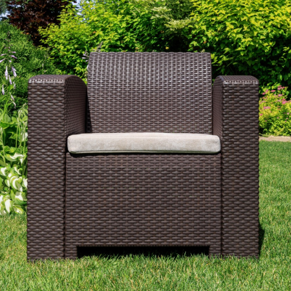 Комплект из двух кресел Royal Family LANA LUX коричневый